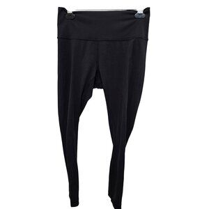 Lululemon Black High-Waisted Full-Length Leggings Women's Size 6 Yoga/Activewear